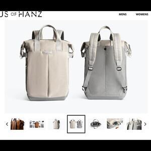 BNWT Bellroy Tokyo Totepack Backpack and Tote Combo - Saltbrush